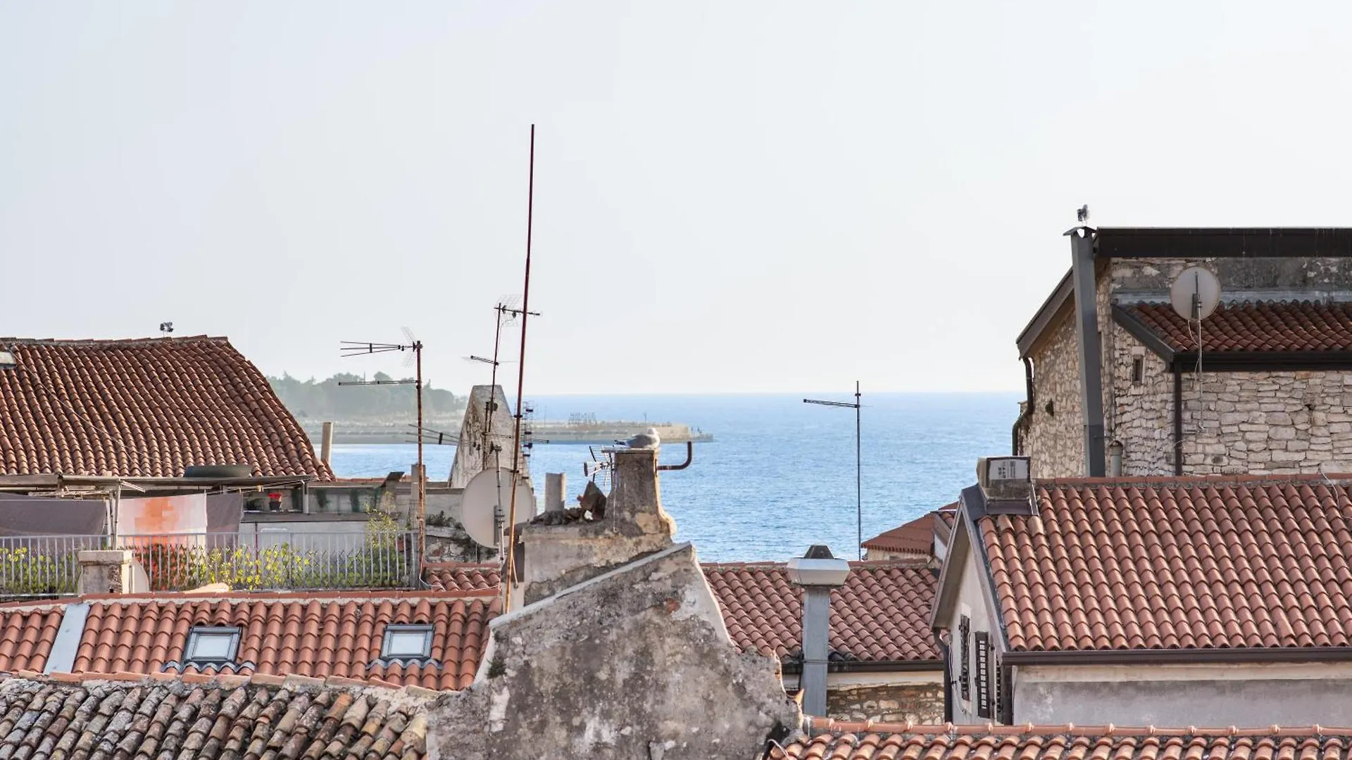 Apartment Seafront Umag Center Old Town Seaview 4